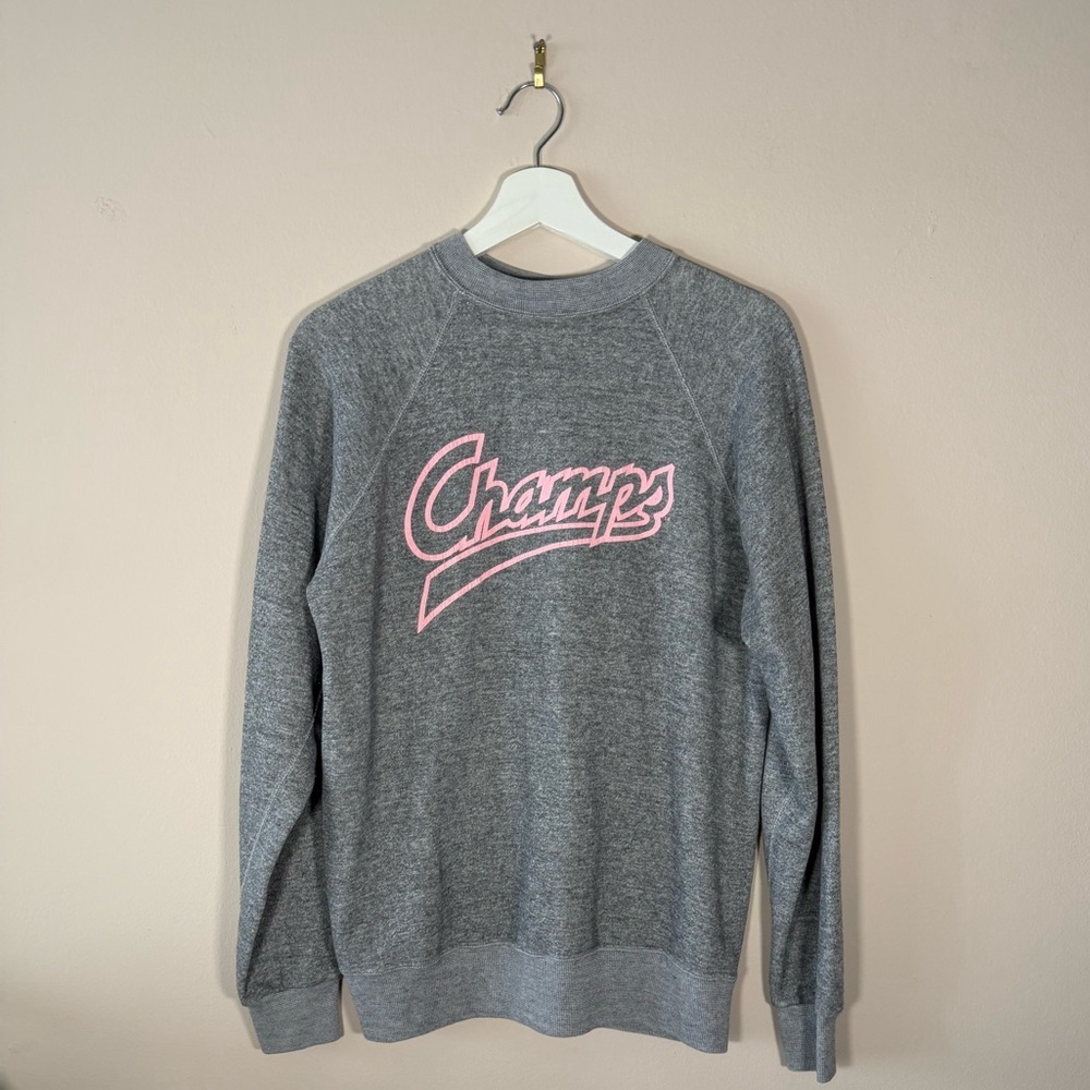 Vintage 80's Crew Neck Sweatshirt "Champs" - L
